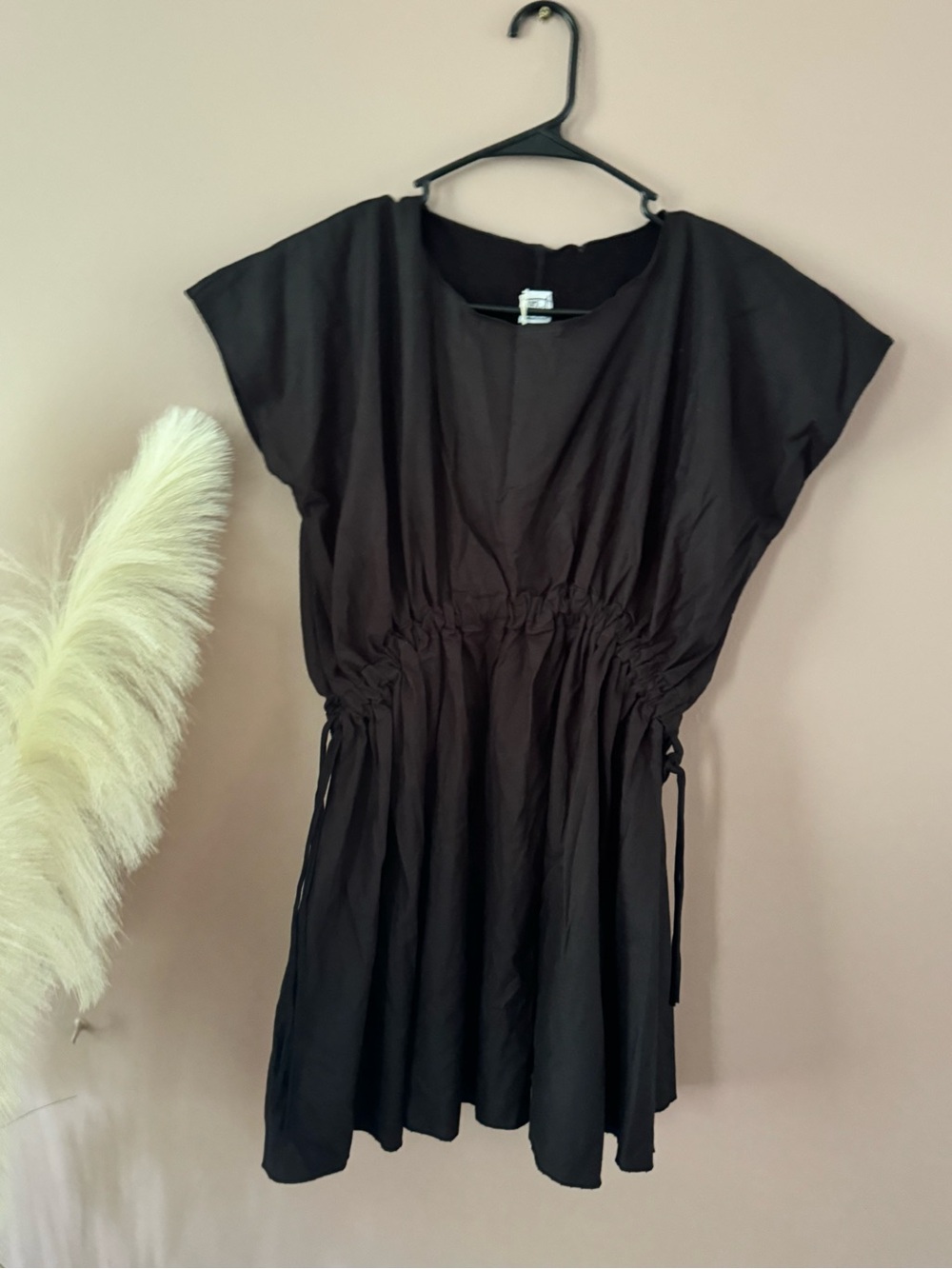 NWT Italian handmade cinch waist dress Size Small Ori Musi